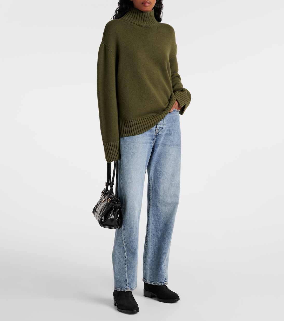 Bottines Chelsea Chelata en daim | Manolo Blahnik