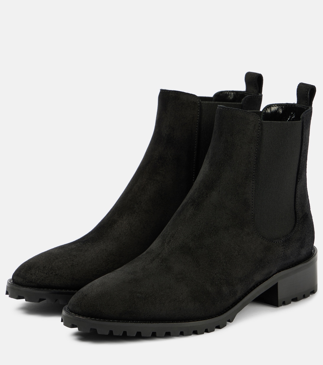 Bottines Chelsea Chelata en daim | Manolo Blahnik