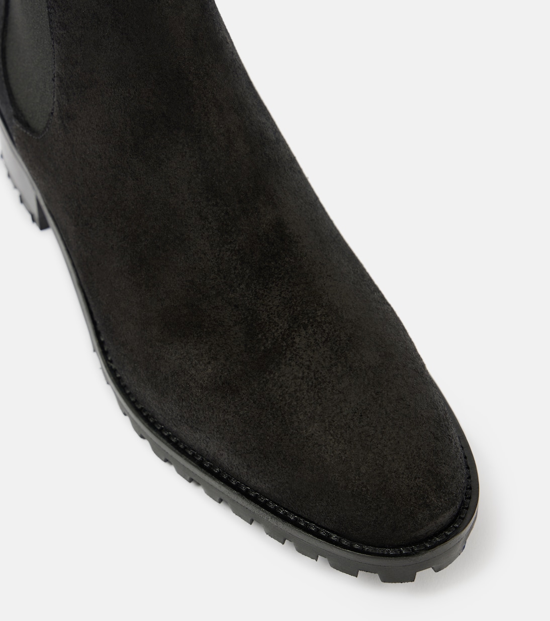 Bottines Chelsea Chelata en daim | Manolo Blahnik