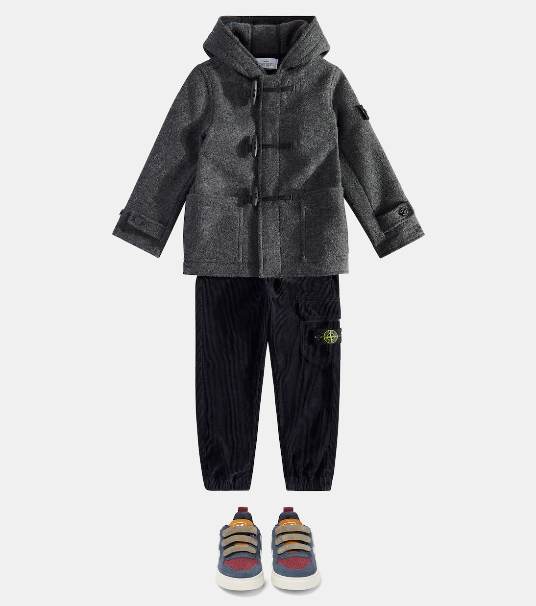 Compass duffel coat | Stone Island Junior