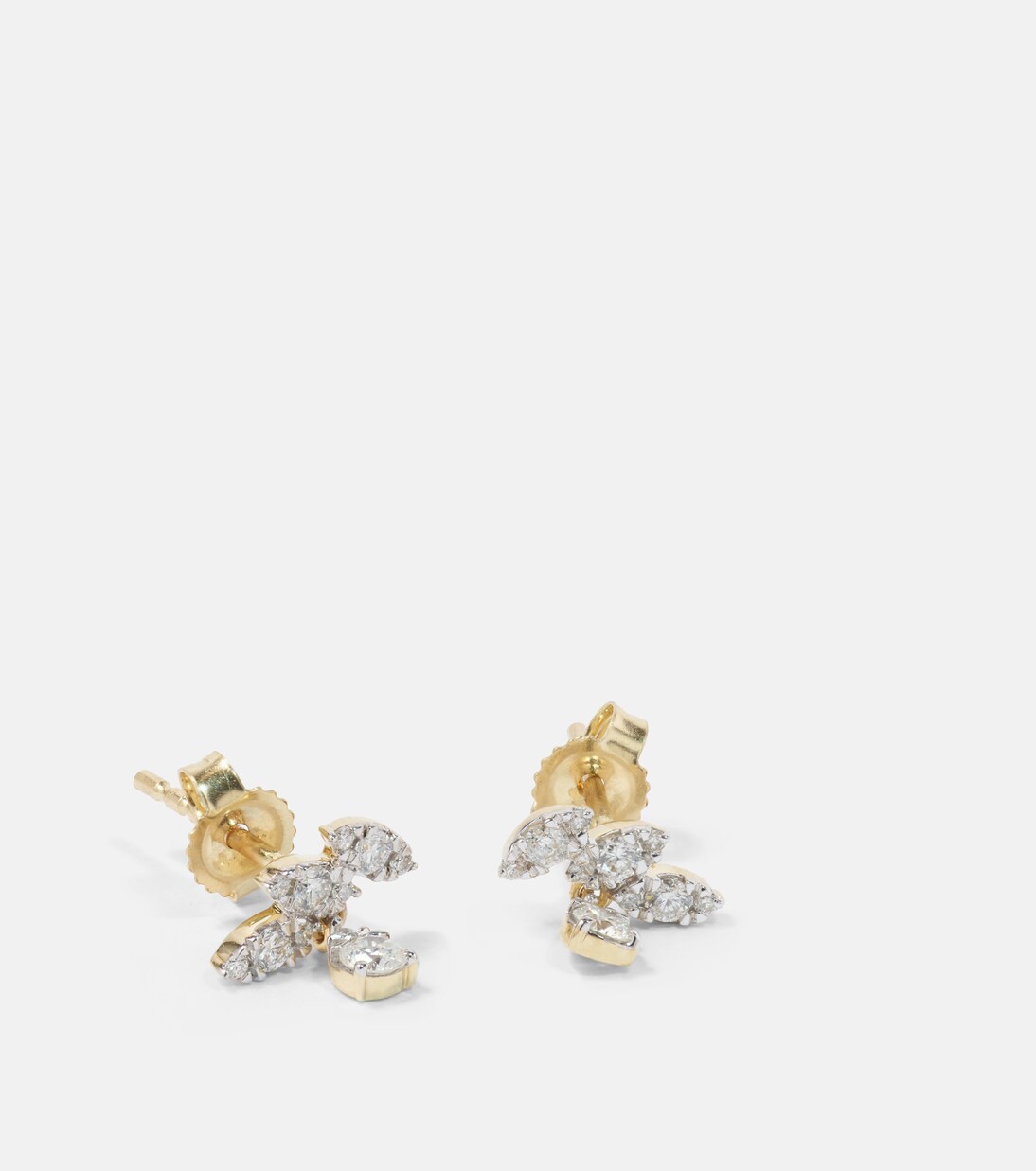Orecchini in oro 10kt con diamanti Muse Drop by STONE AND STRAND per giovani alla moda