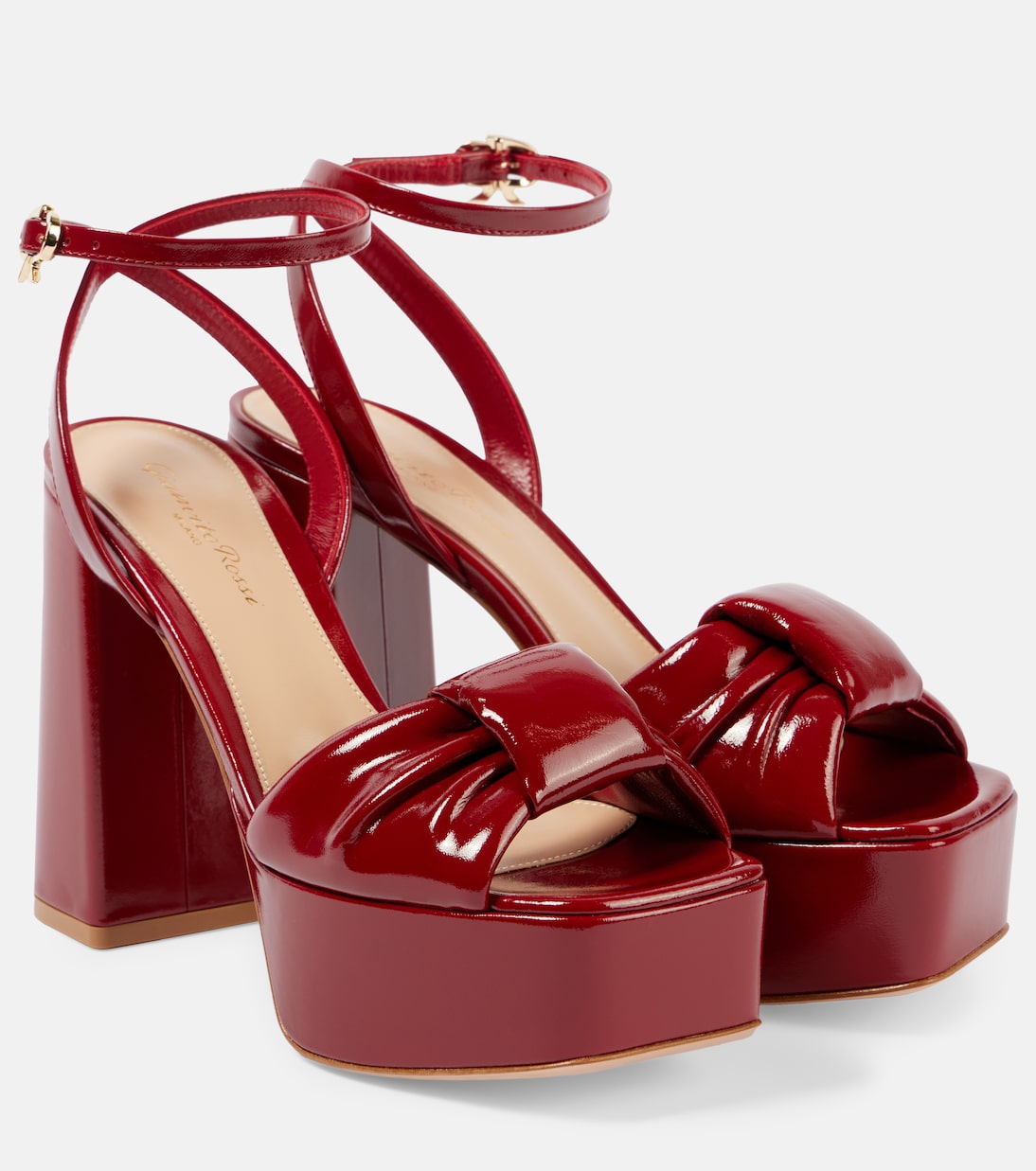 Paradì leather platform sandals | Gianvito Rossi