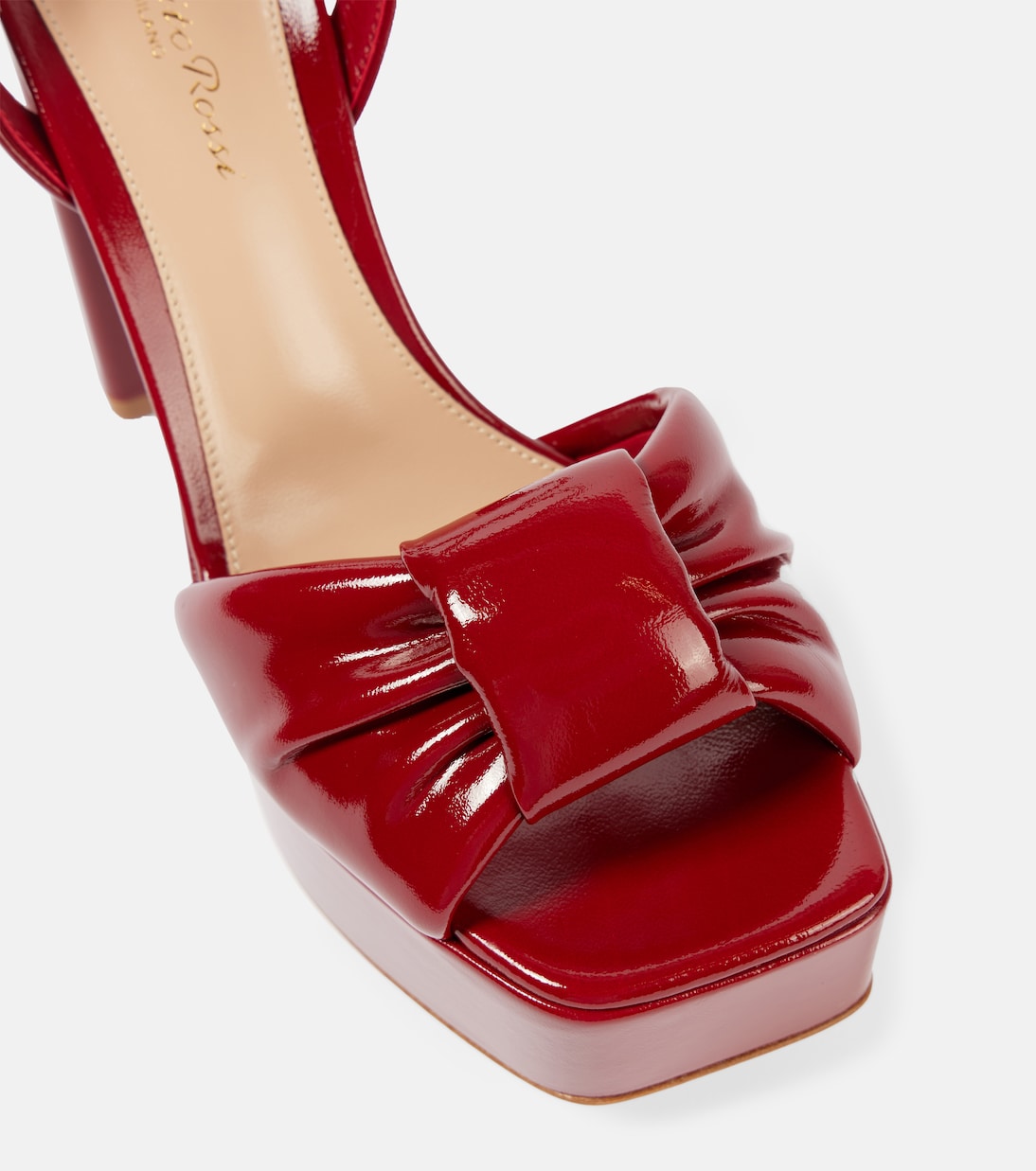 Paradì leather platform sandals | Gianvito Rossi