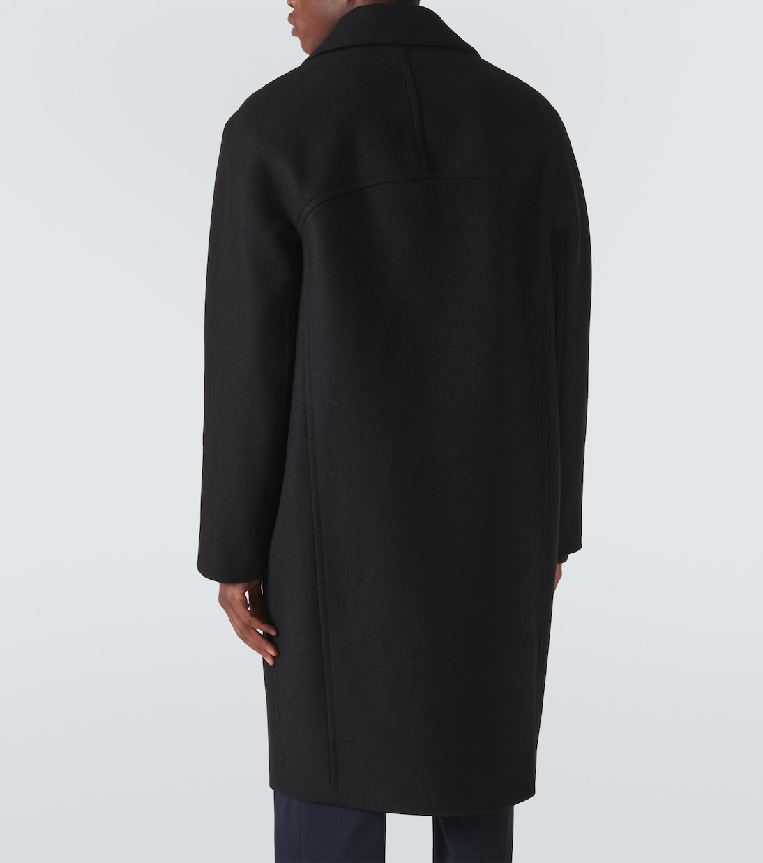 Double-breasted wool-blend coat | Dries Van Noten