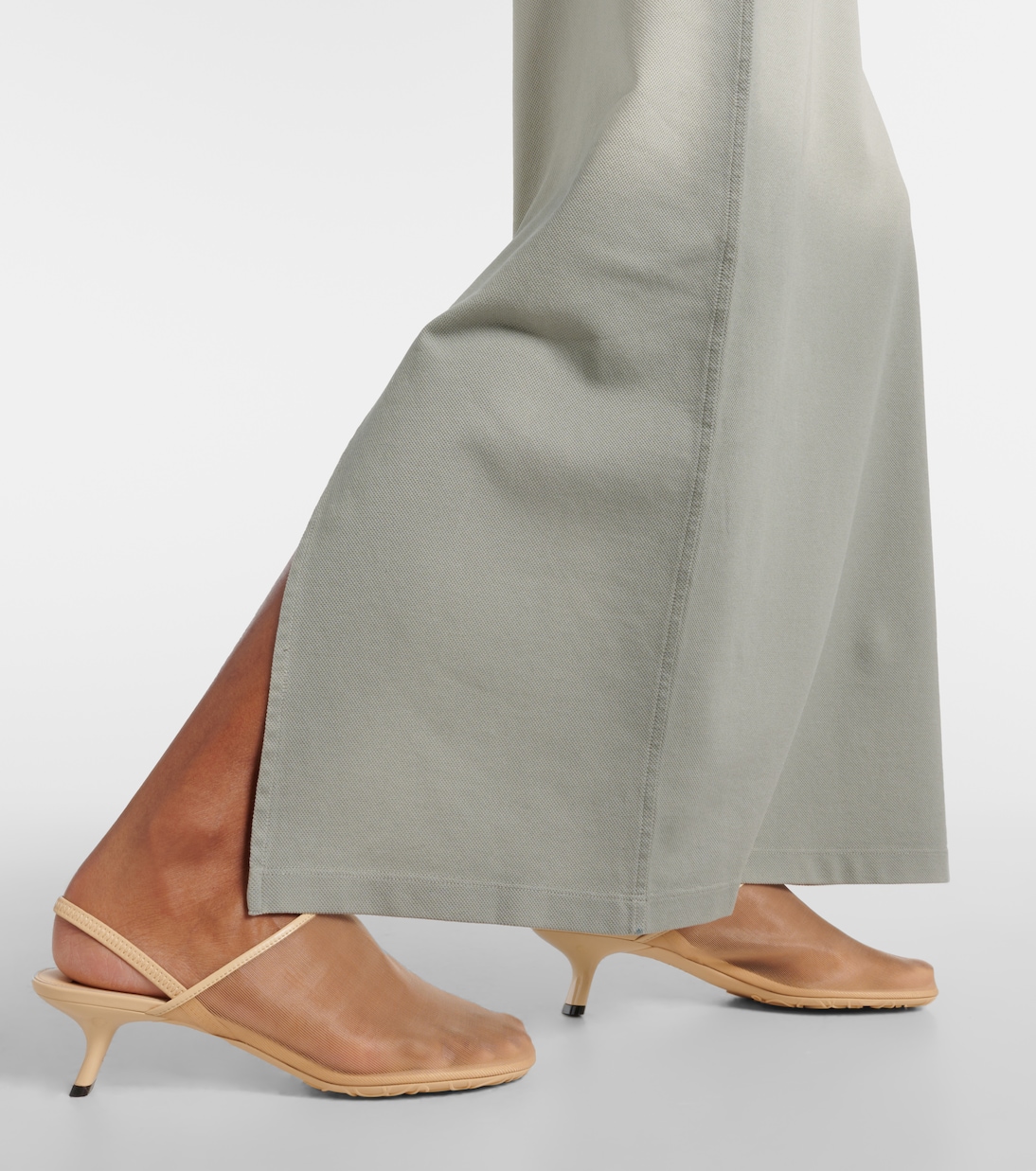 Pumps slingback Petal 45 in mesh | Loewe