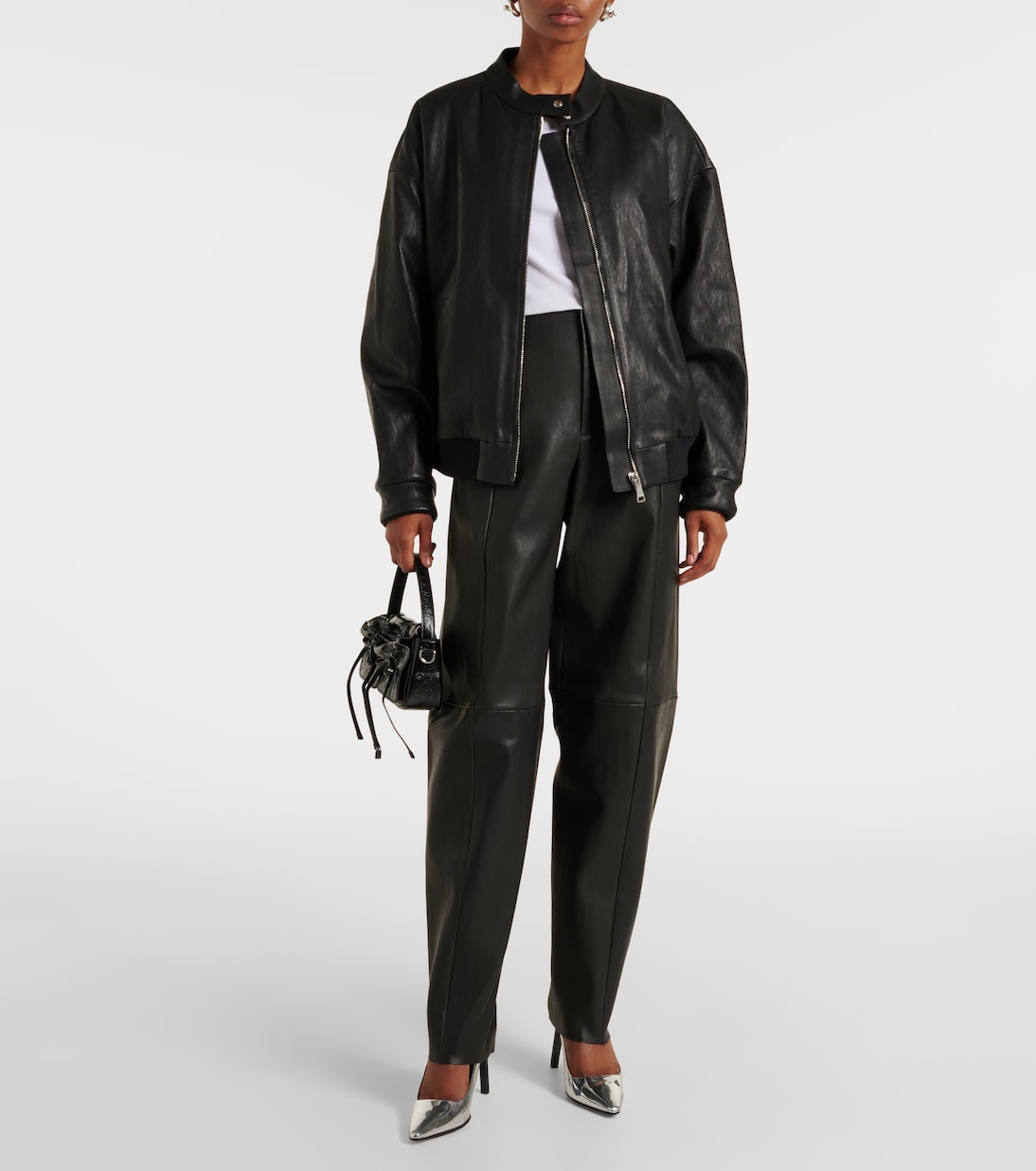 Will leather bomber jacket | Stouls