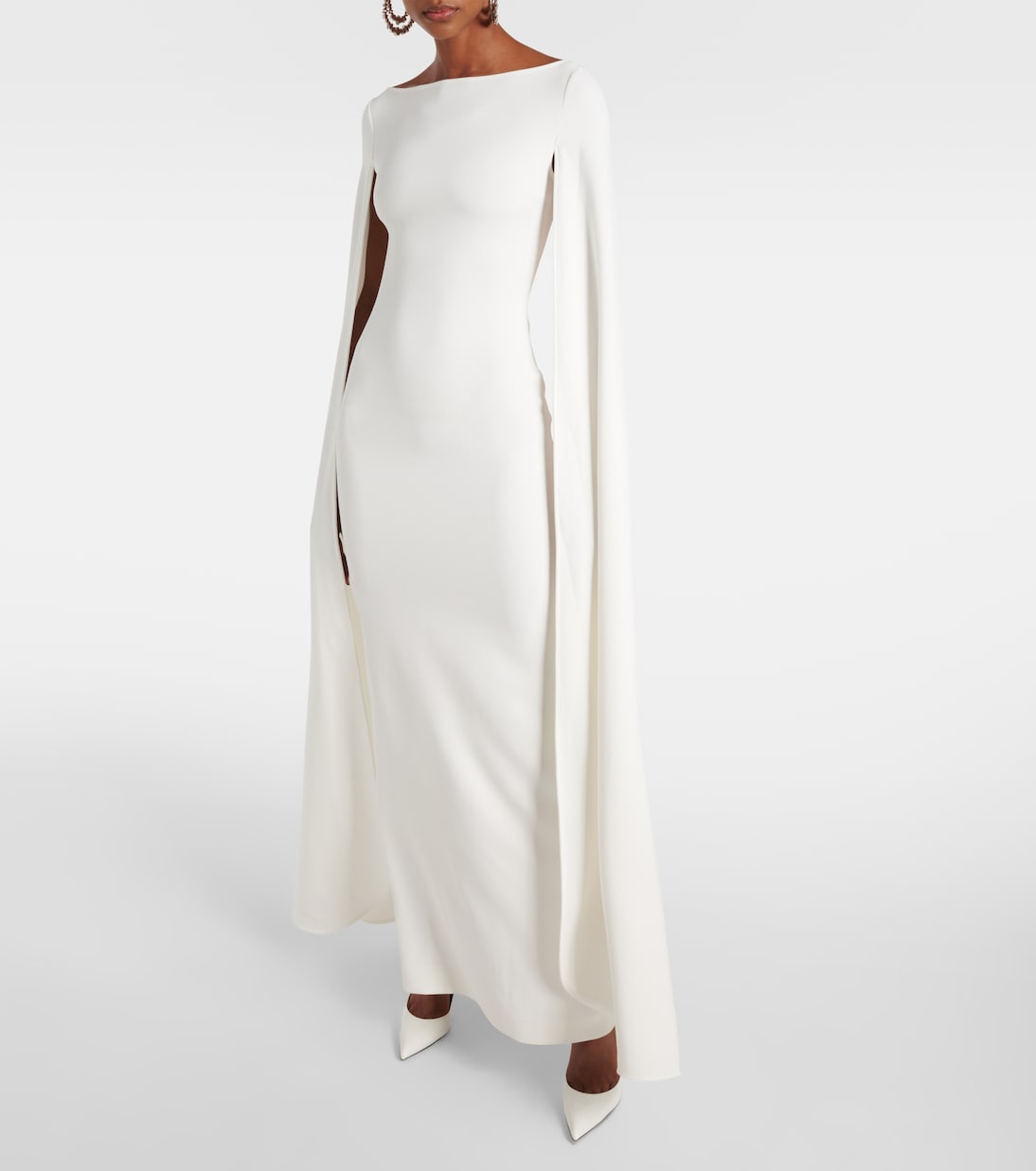 Bridal Sadie crêpe gown | Solace London