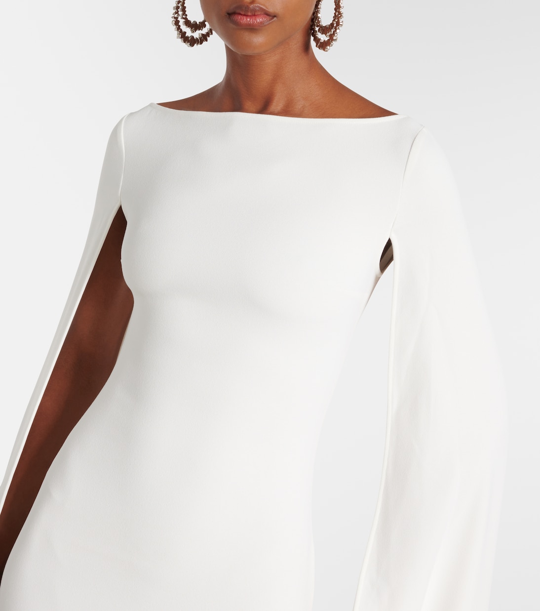 Bridal Sadie crêpe gown | Solace London