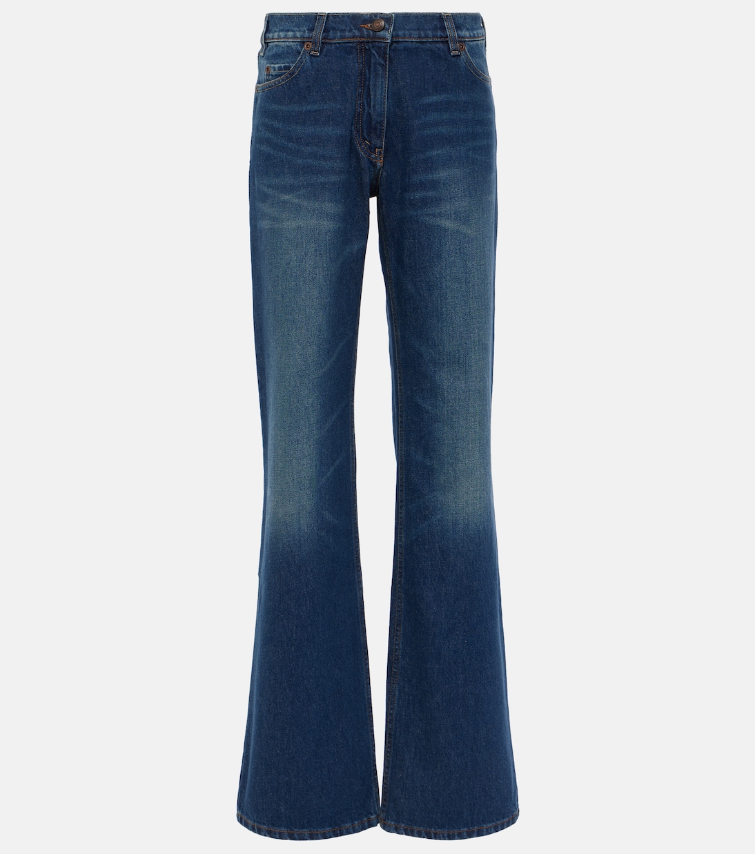 Jean flare à taille basse | Magda Butrym