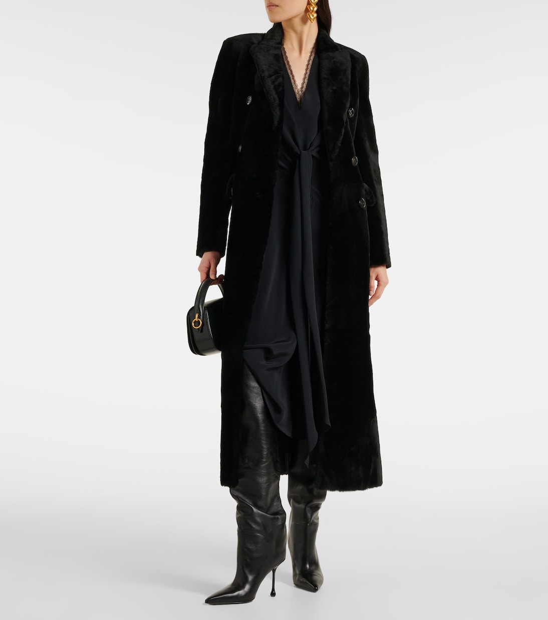 Cappotto in shearling | Blancha