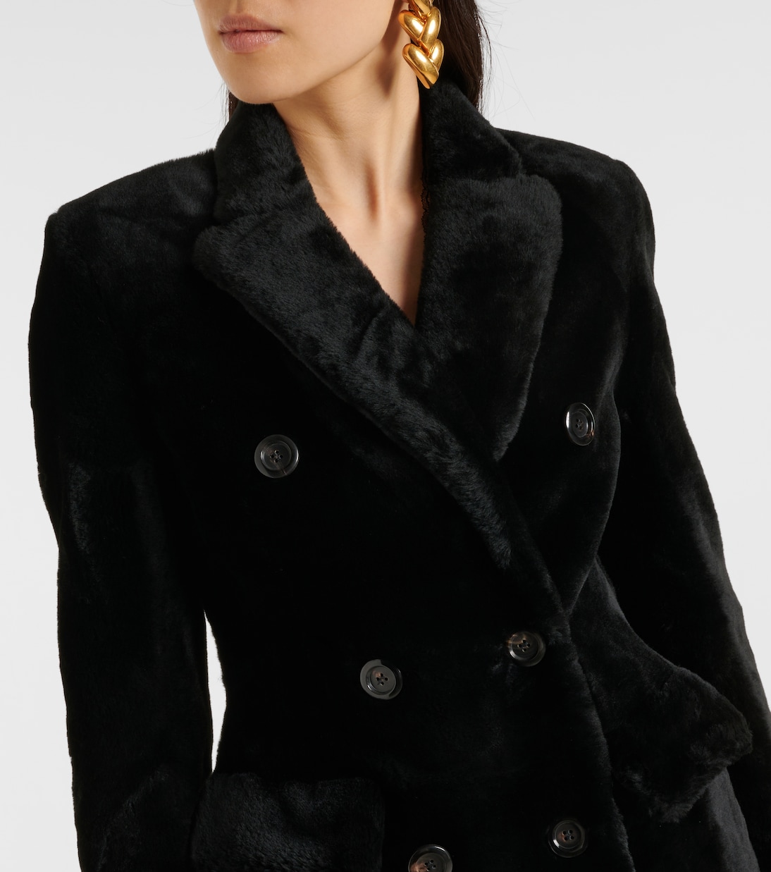 Cappotto in shearling | Blancha