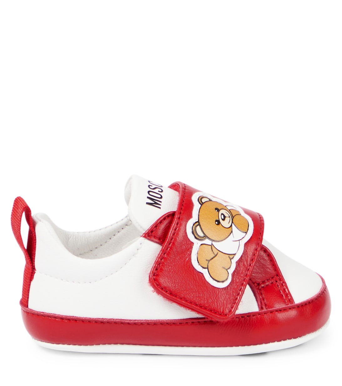 Bébé – Baskets Teddy Bear en cuir | Moschino Kids