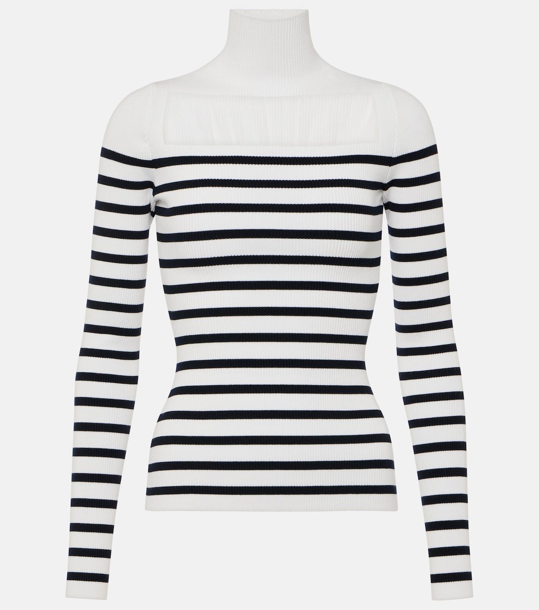 Jersey de cuello alto con abertura | Jean Paul Gaultier