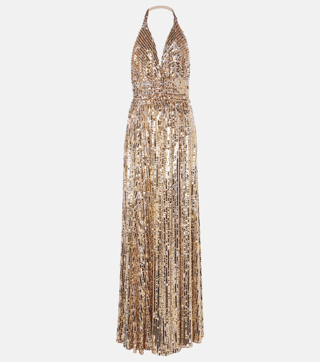 Abito lungo con paillettes | Dolce&Gabbana