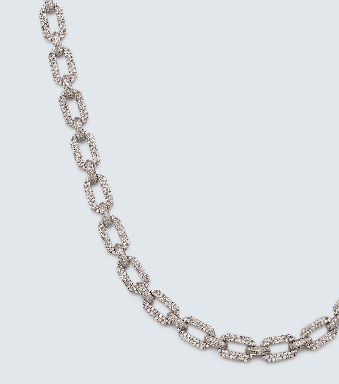 Collier en or blanc 18 ct et diamants | Shay Jewelry