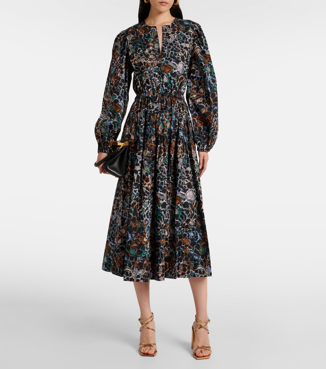 Abito midi Aurelie in cotone | Ulla Johnson