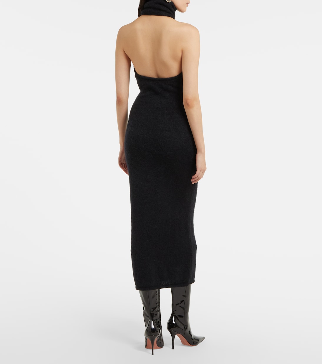 Abito lungo in misto mohair | Magda Butrym