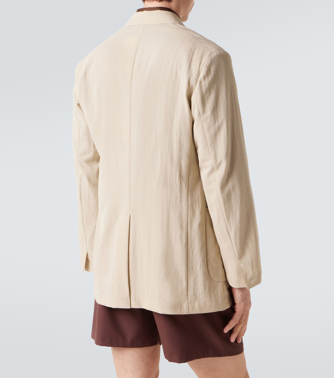 Cotton and wool gabardine blazer | Auralee