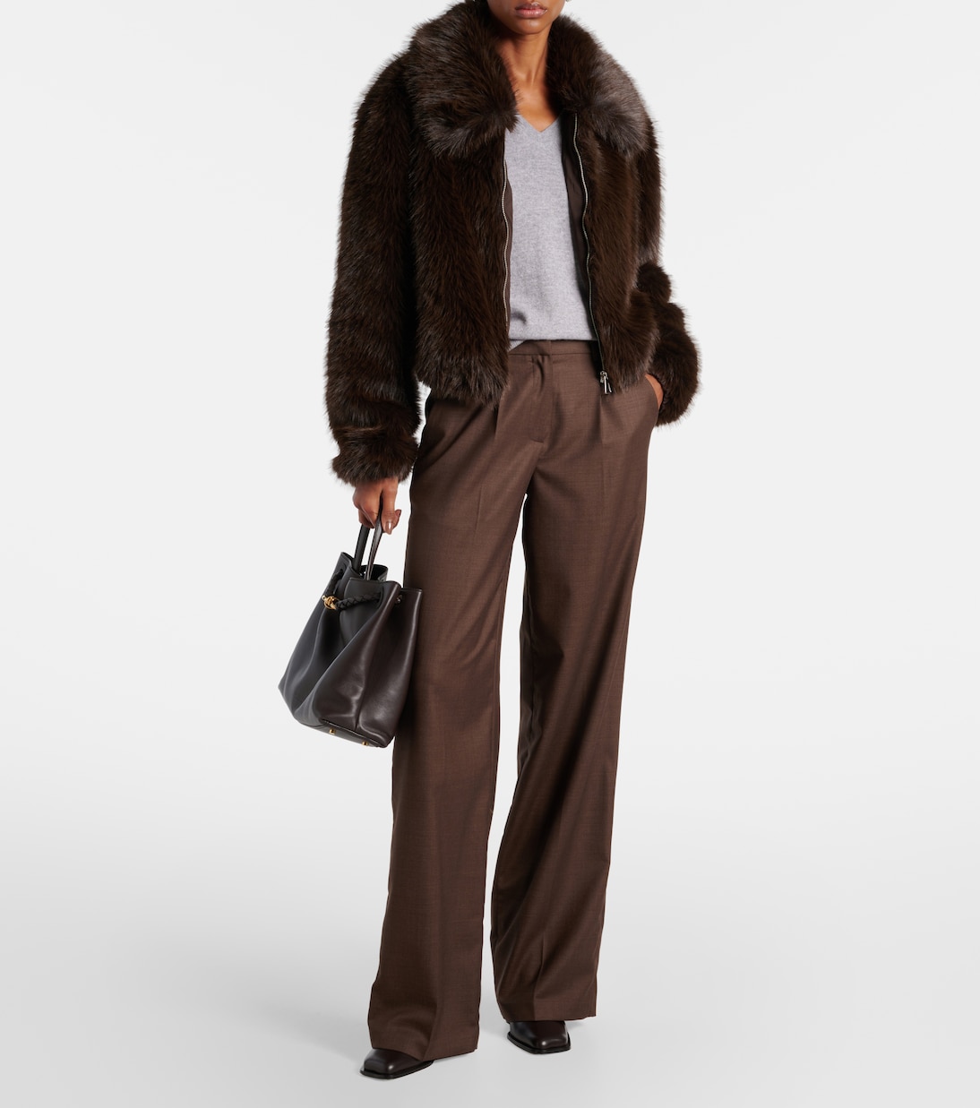 Hope faux fur jacket | The Frankie Shop