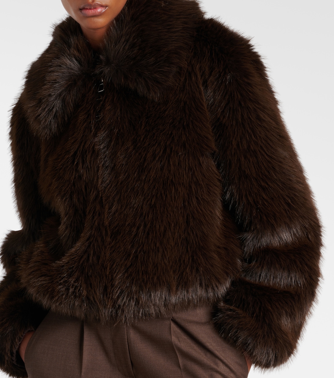 Hope faux fur jacket | The Frankie Shop