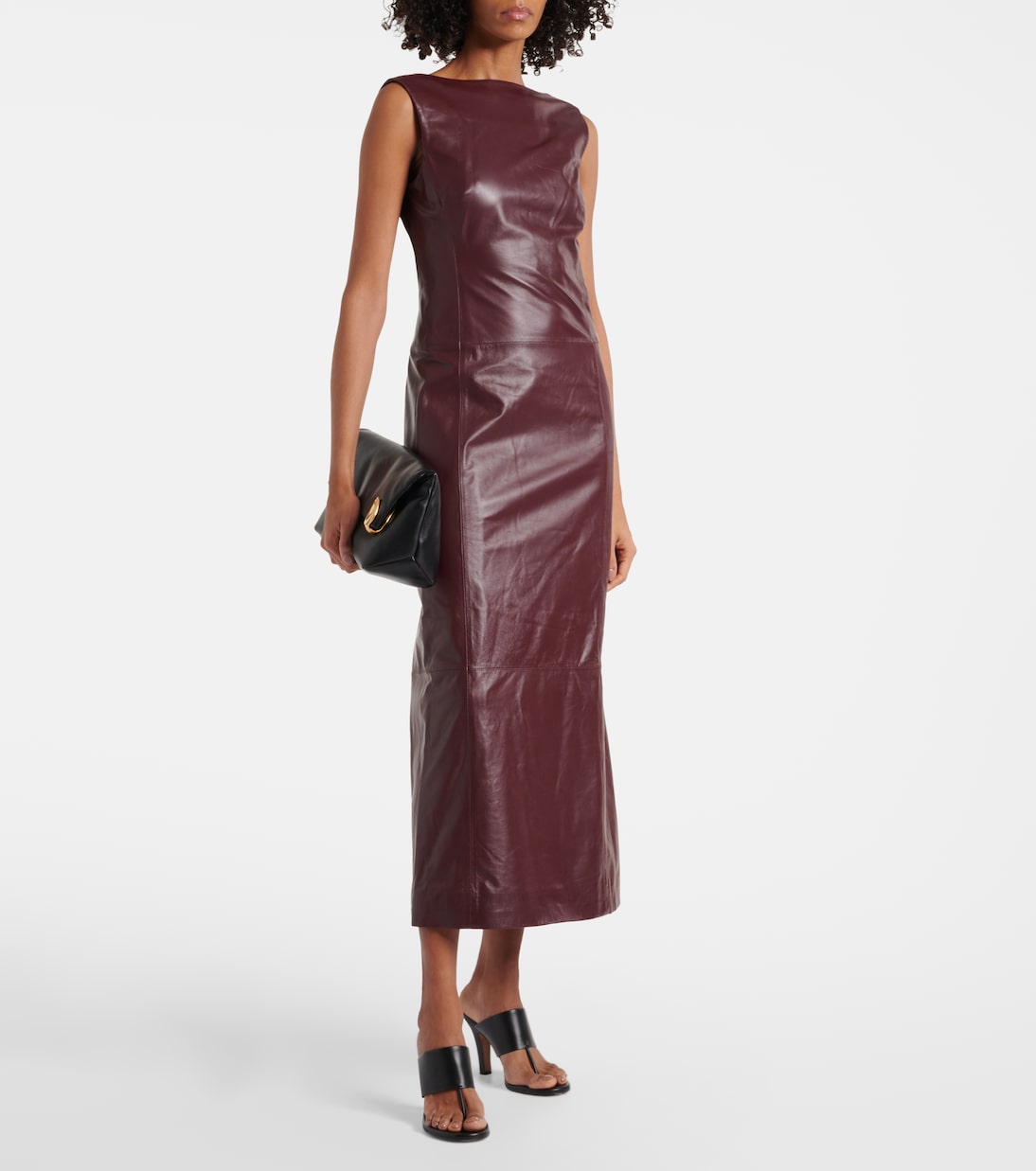 Abito midi in pelle | Proenza Schouler