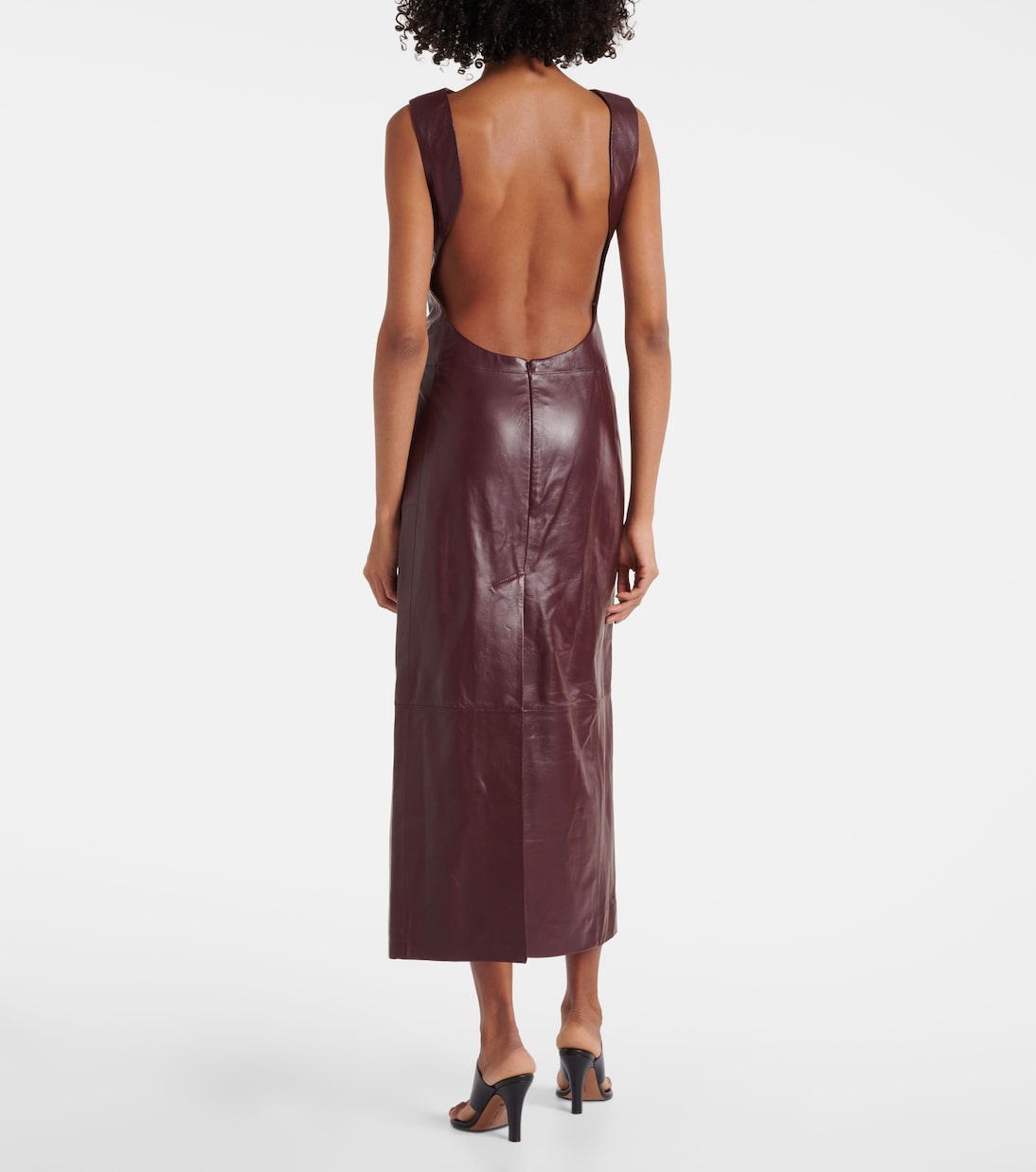 Abito midi in pelle | Proenza Schouler