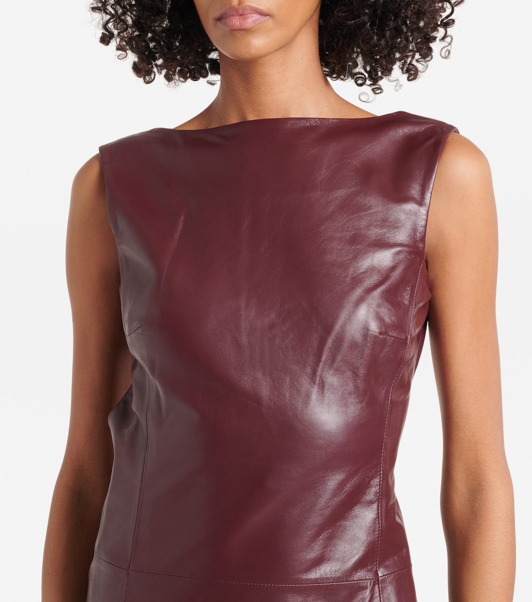 Abito midi in pelle | Proenza Schouler