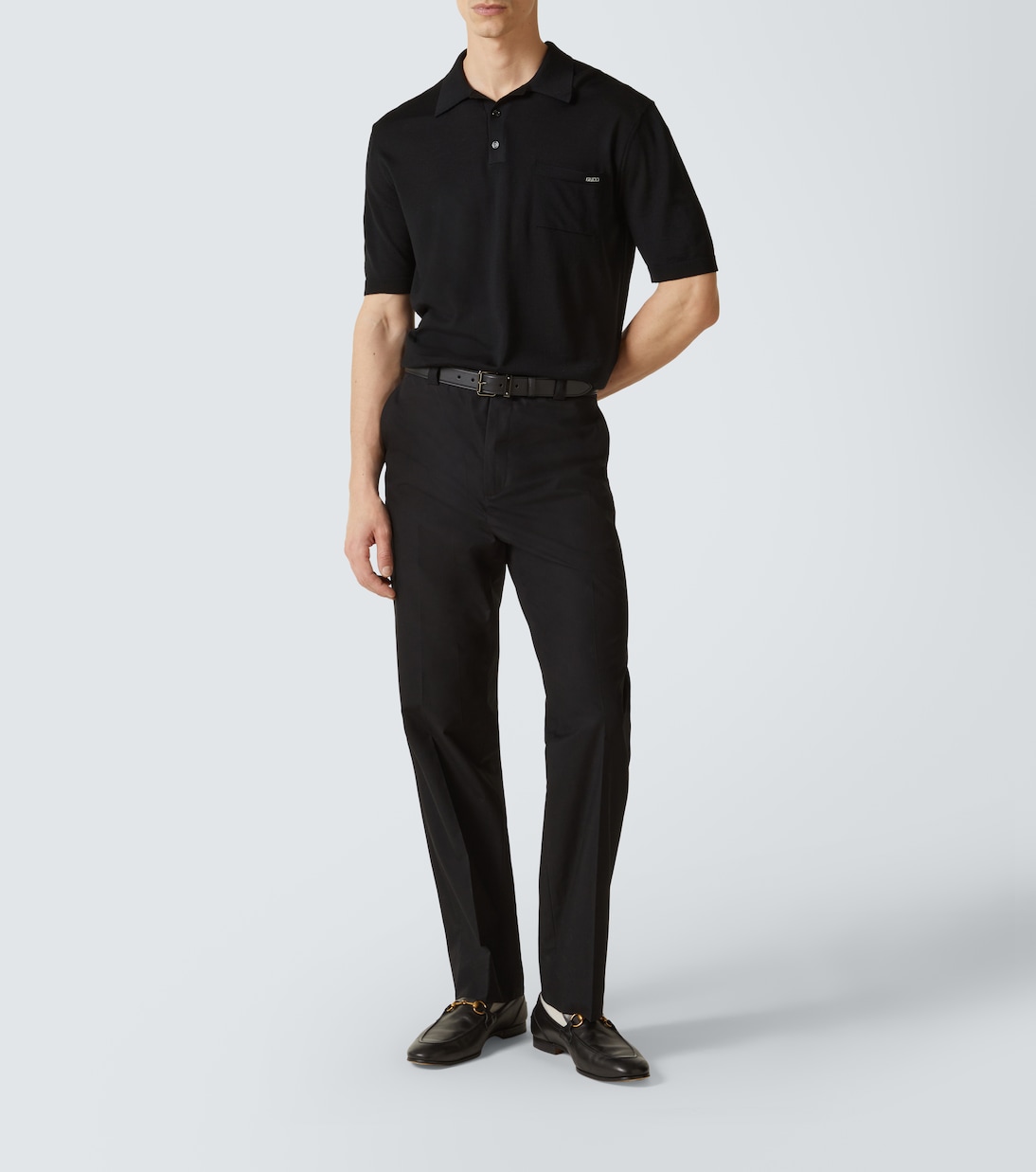 Polo de lana con logo | Gucci