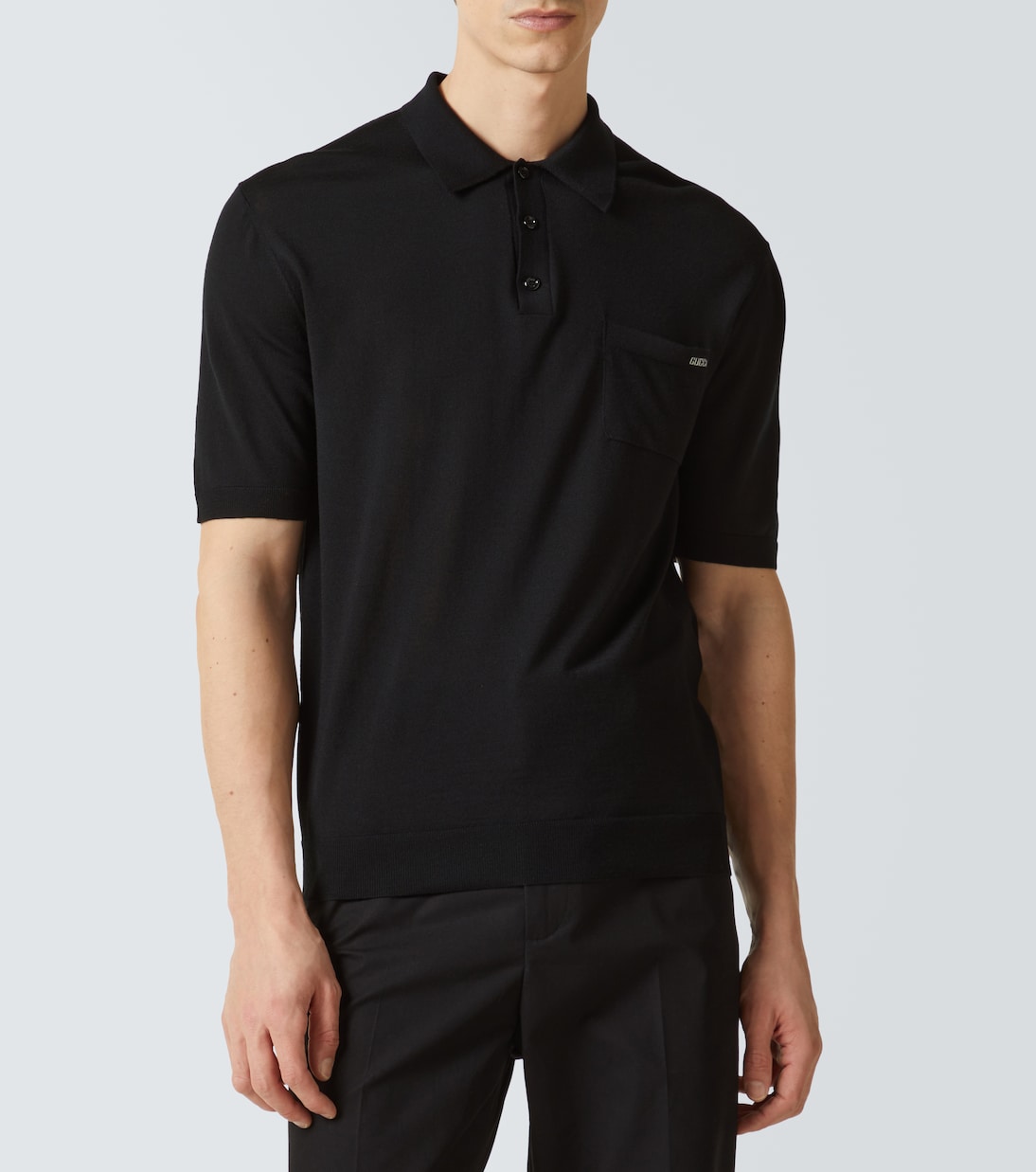 Polo de lana con logo | Gucci