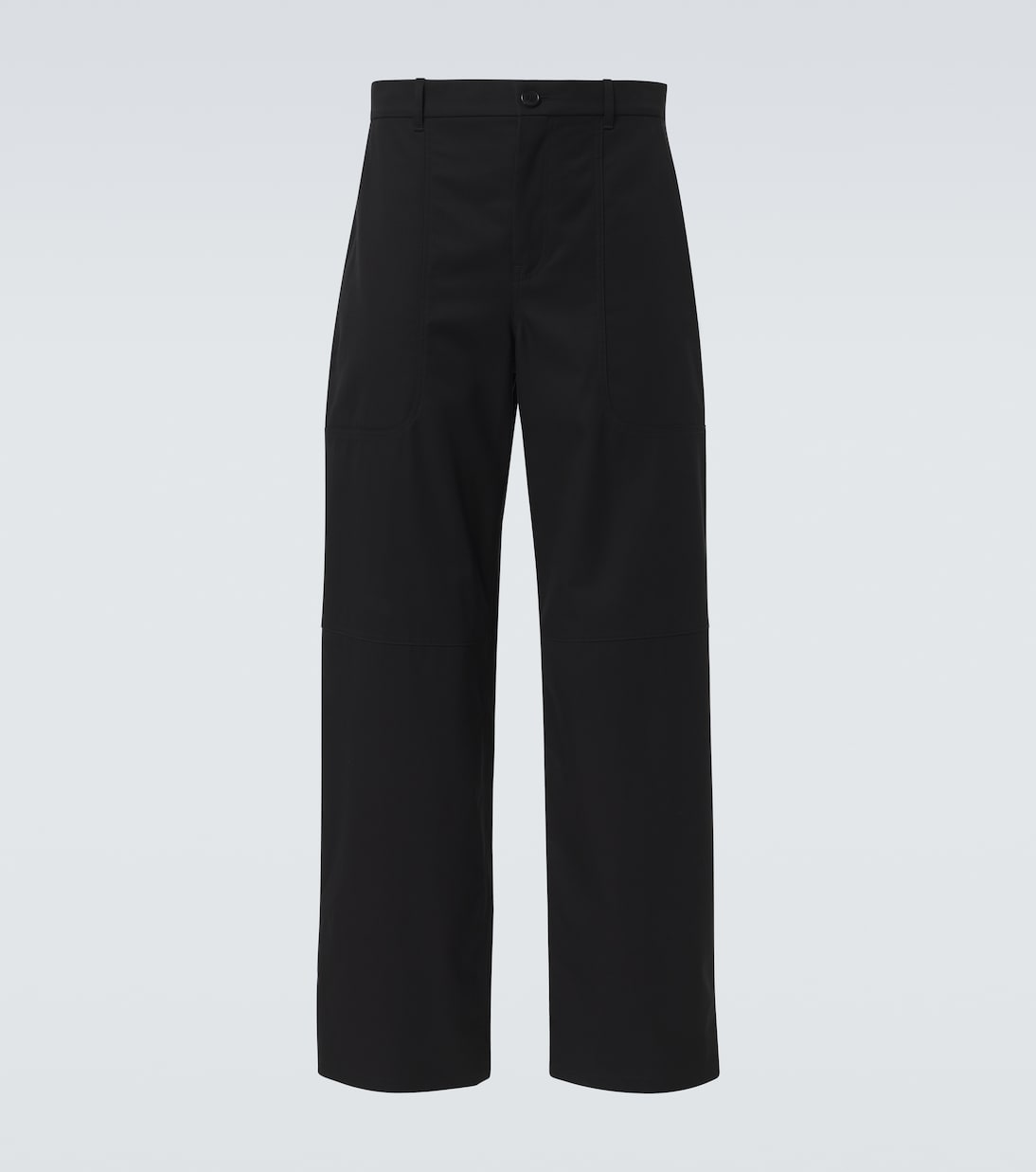Pantaloni cargo in cotone e seta | Loewe