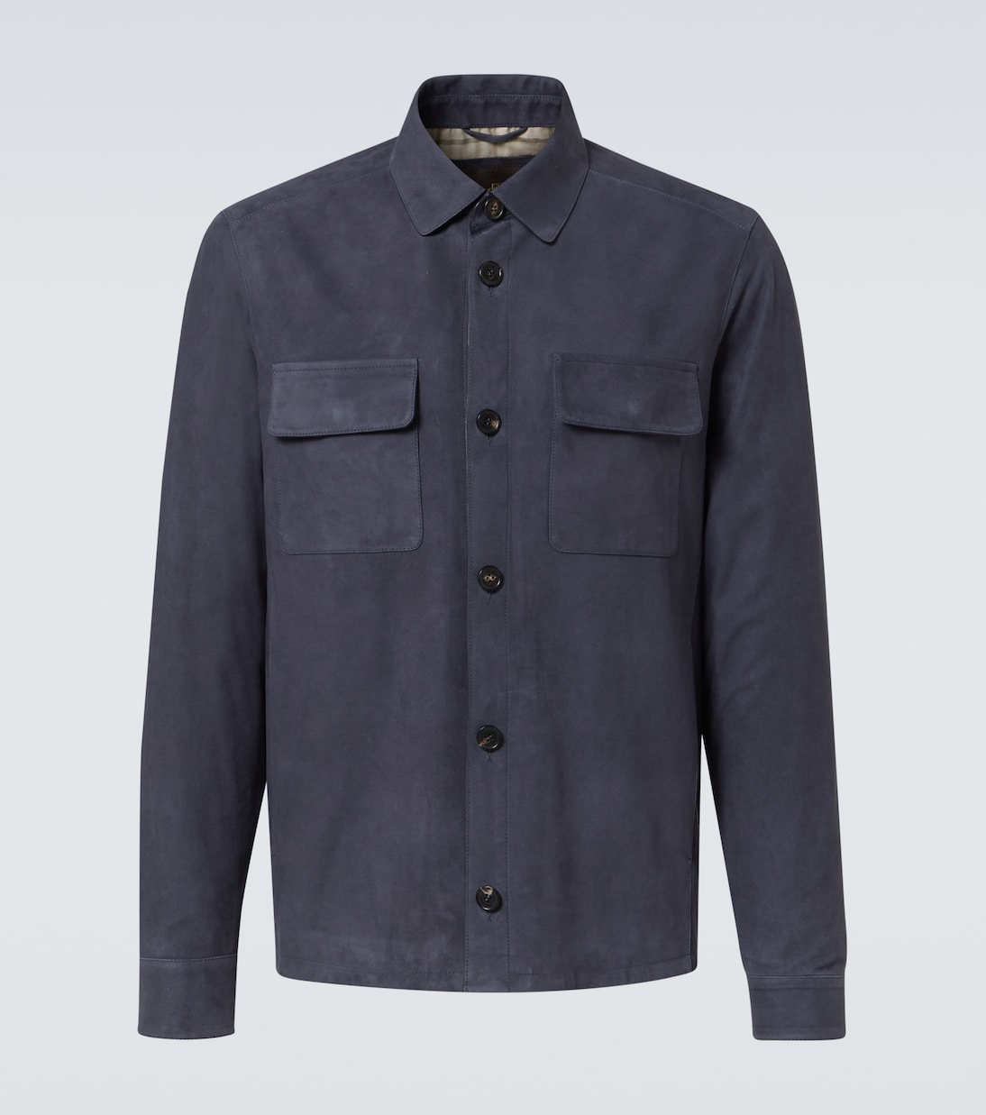 Hemdjacke Lowe aus Veloursleder | Loro Piana