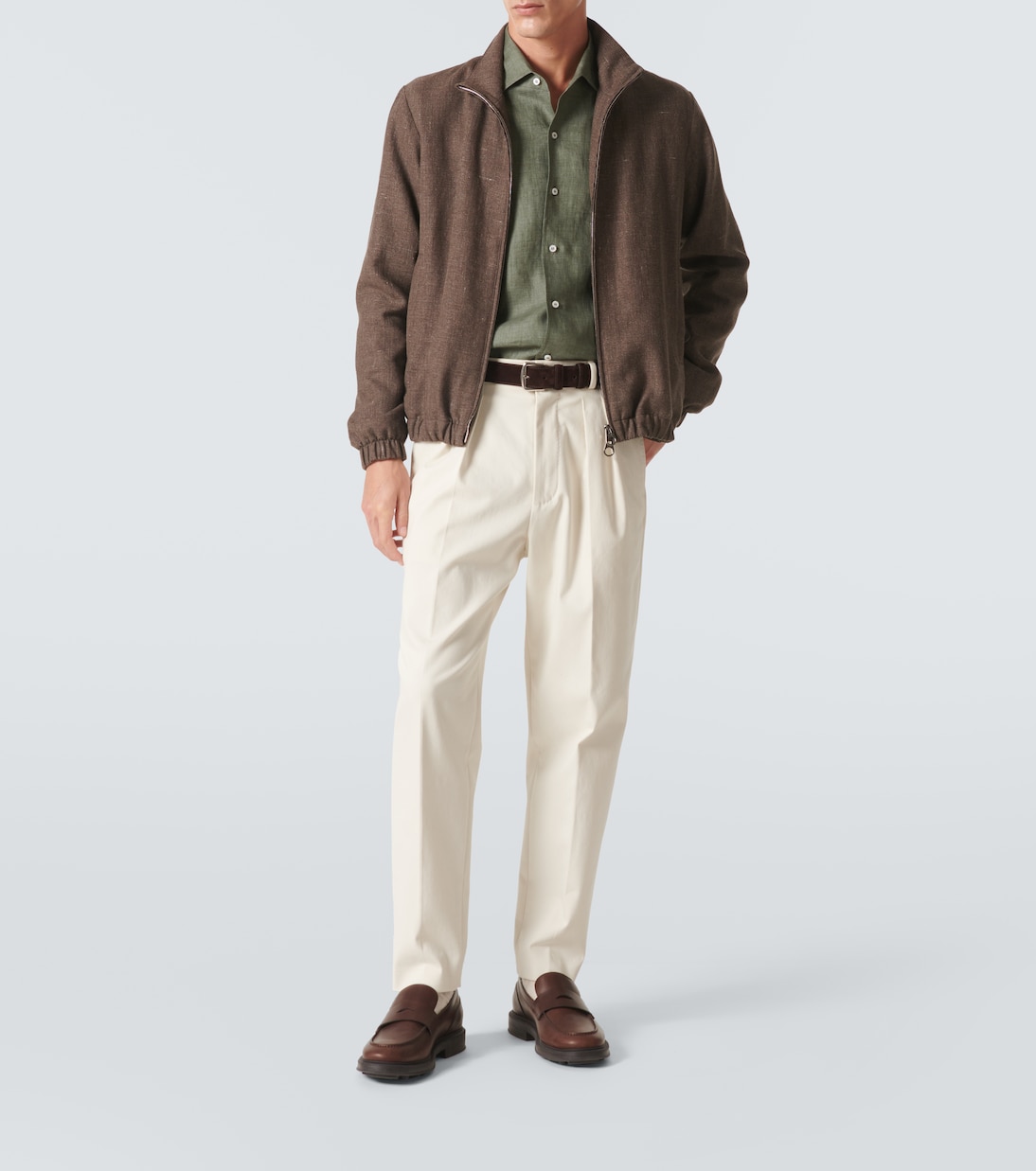 Camicia André in lino | Loro Piana