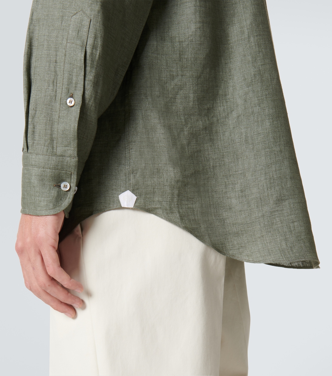 Camicia André in lino | Loro Piana