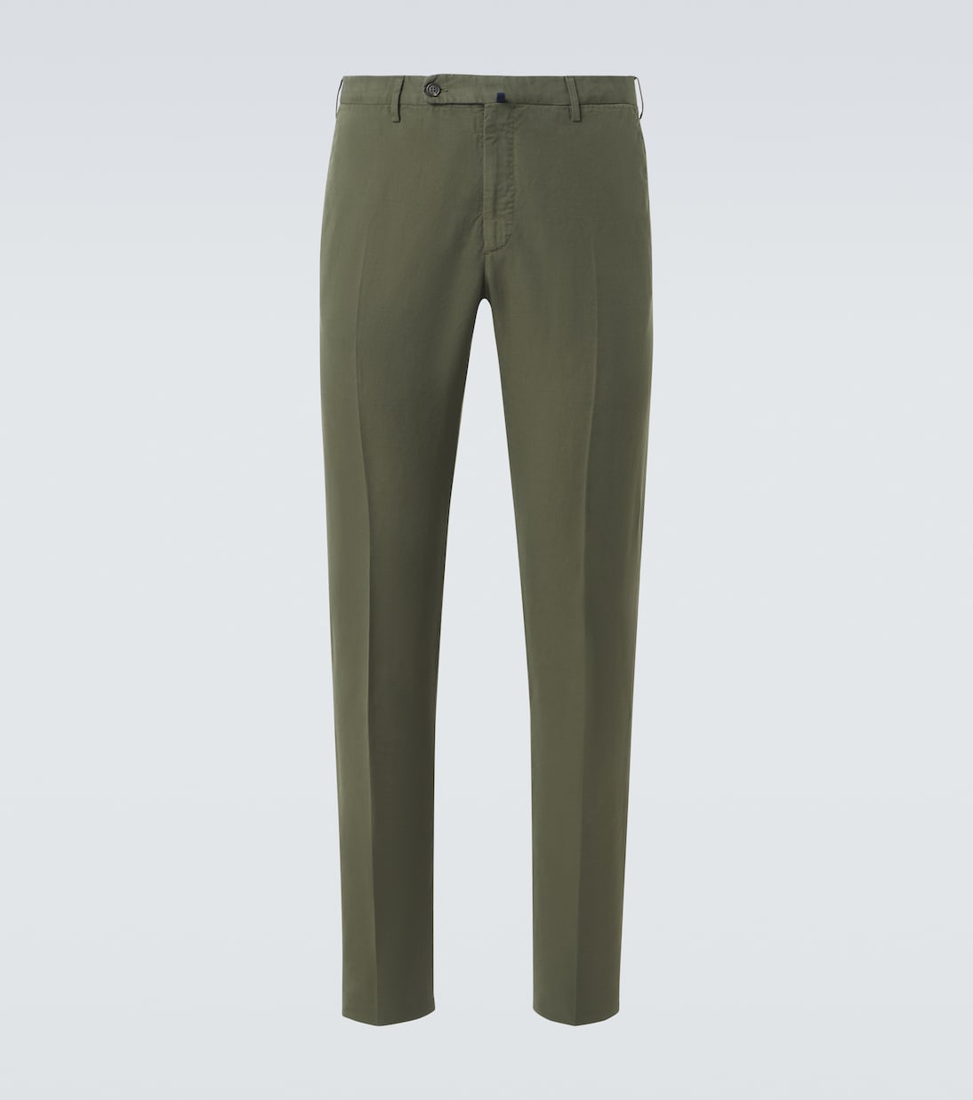 Pantaloni regular in lino e cotone | Incotex