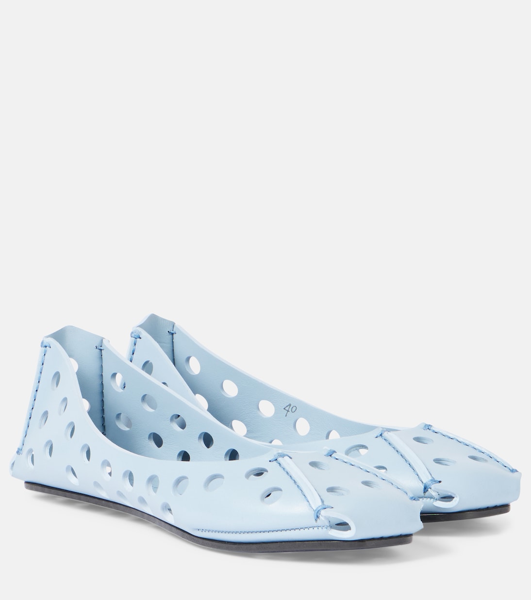 Scarpe ballerine in pelle Perfo ALAÏA per uno stile giovane e moderno