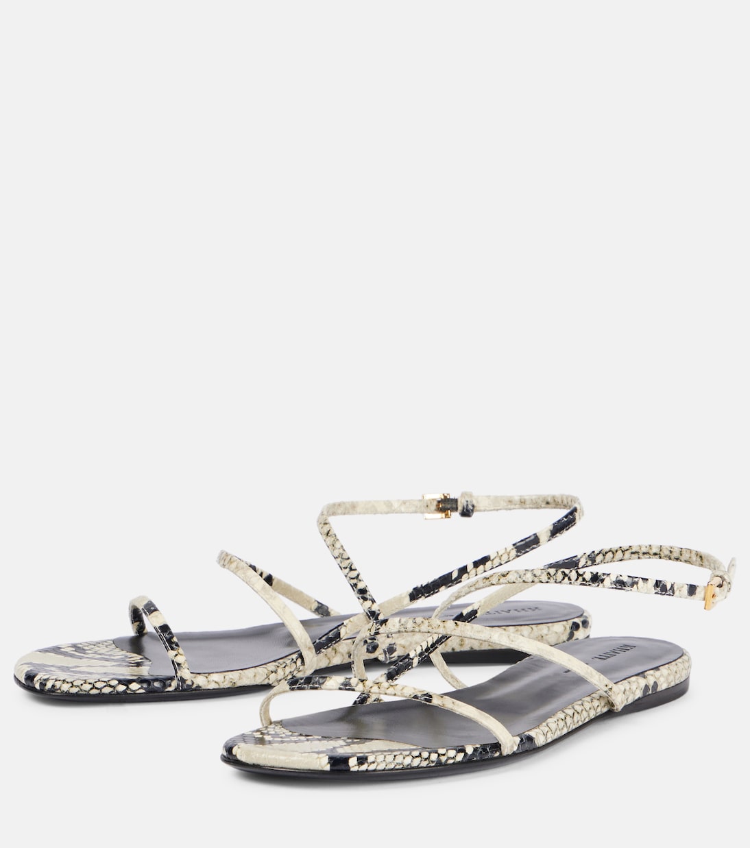 Sandali Loop in pelle stampata | Khaite