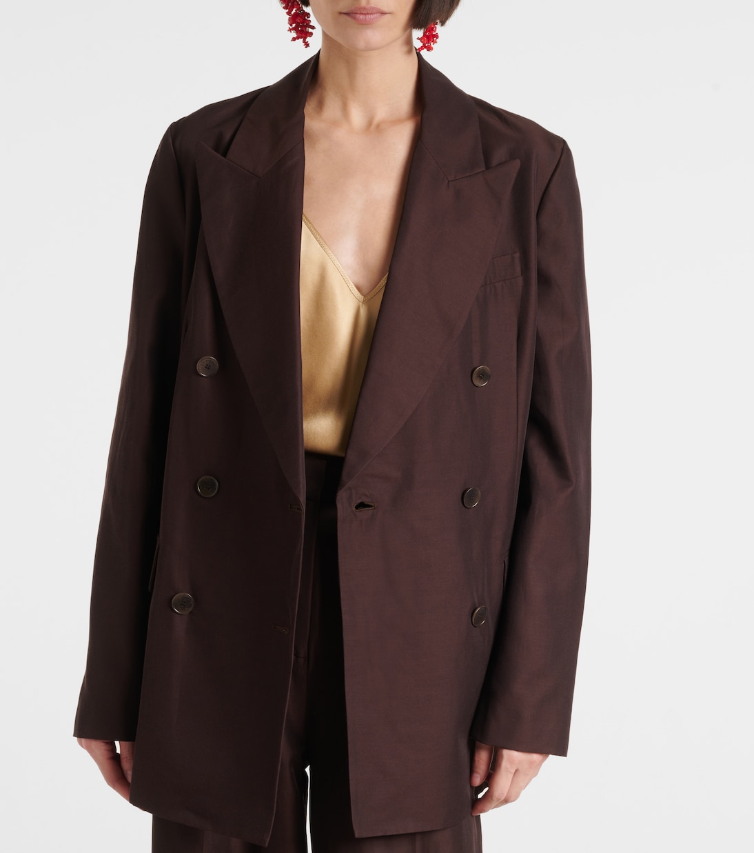 Blazer Valery in seta e cotone | Joseph