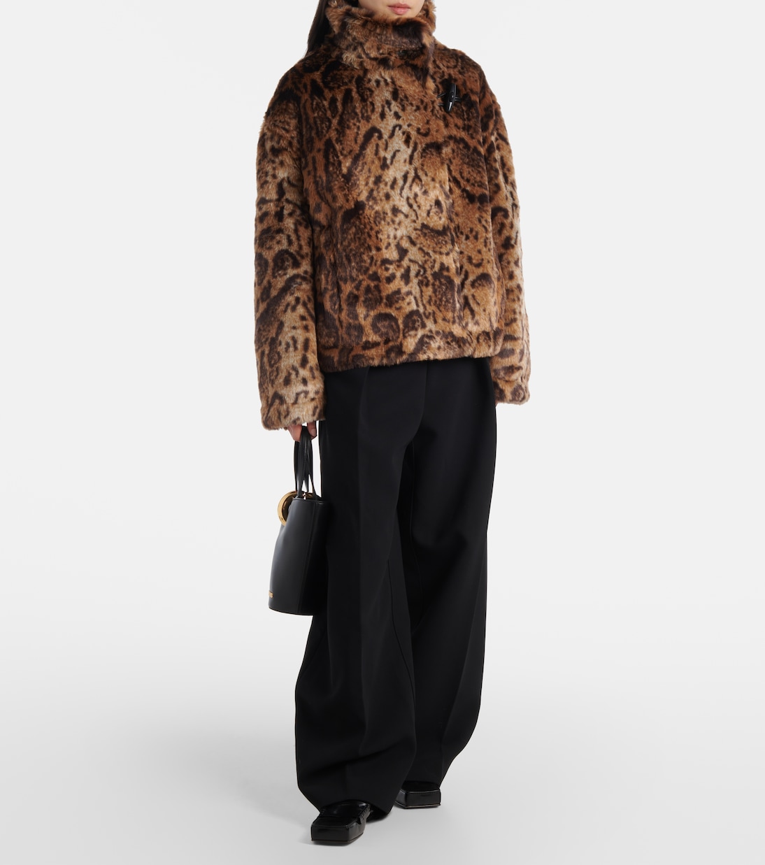 Fernando leopard-print faux fur jacket | Jacquemus