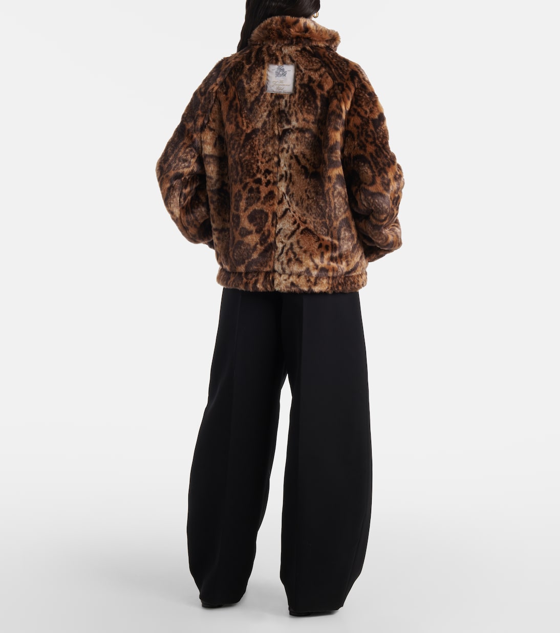 Fernando leopard-print faux fur jacket | Jacquemus