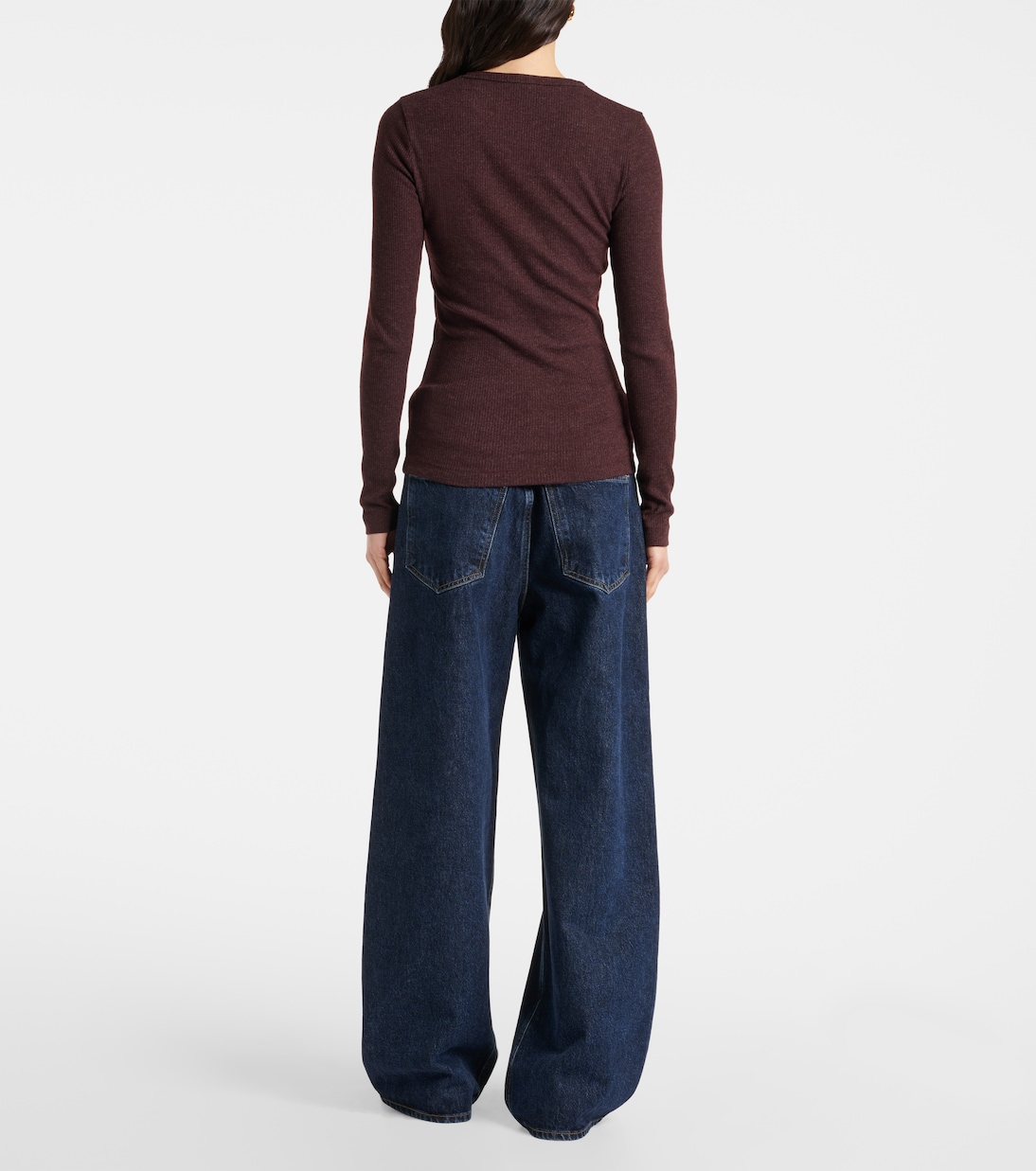 Delphi jersey top | Agolde