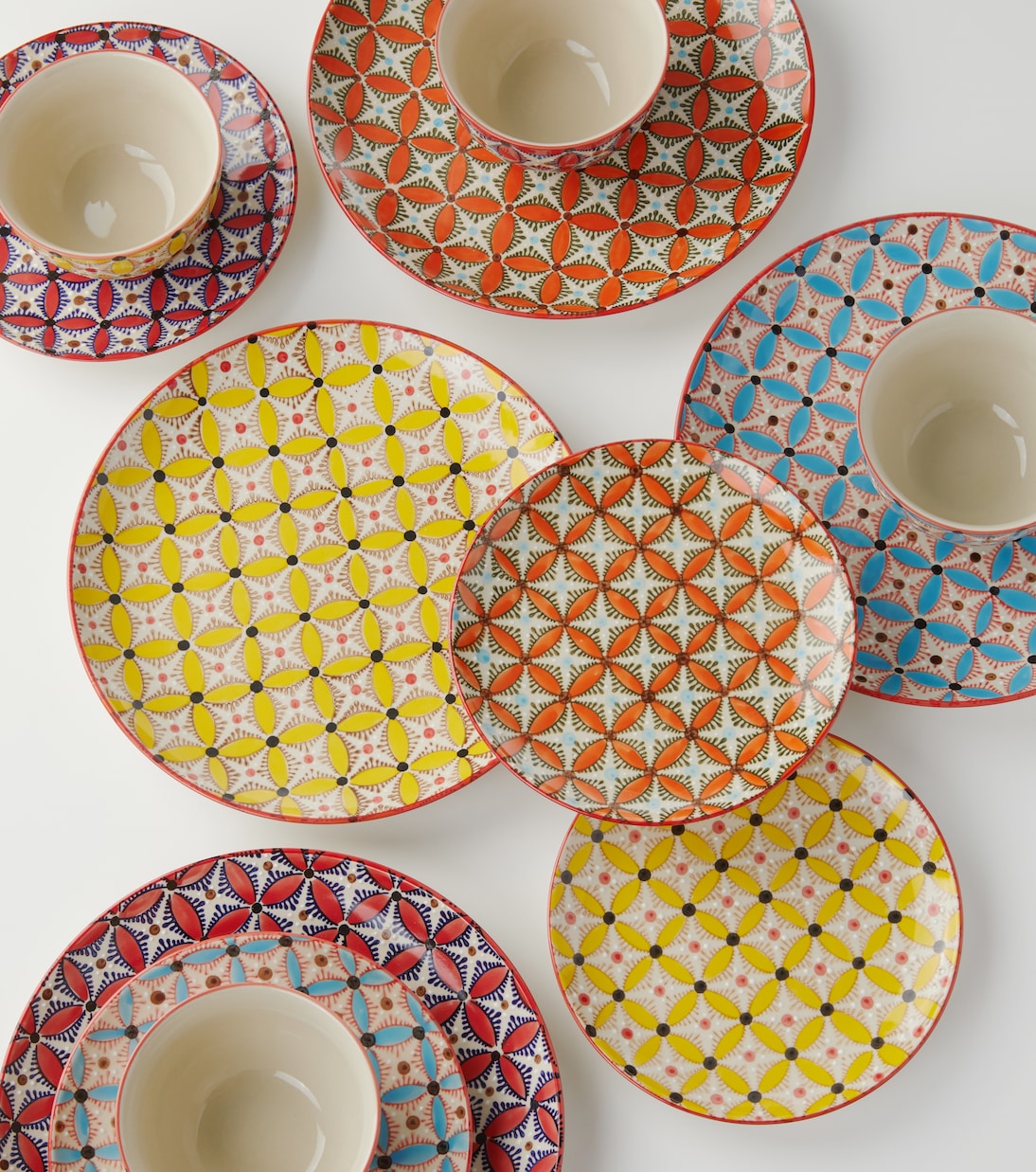 Hippy set of 4 snack bowls | Polspotten