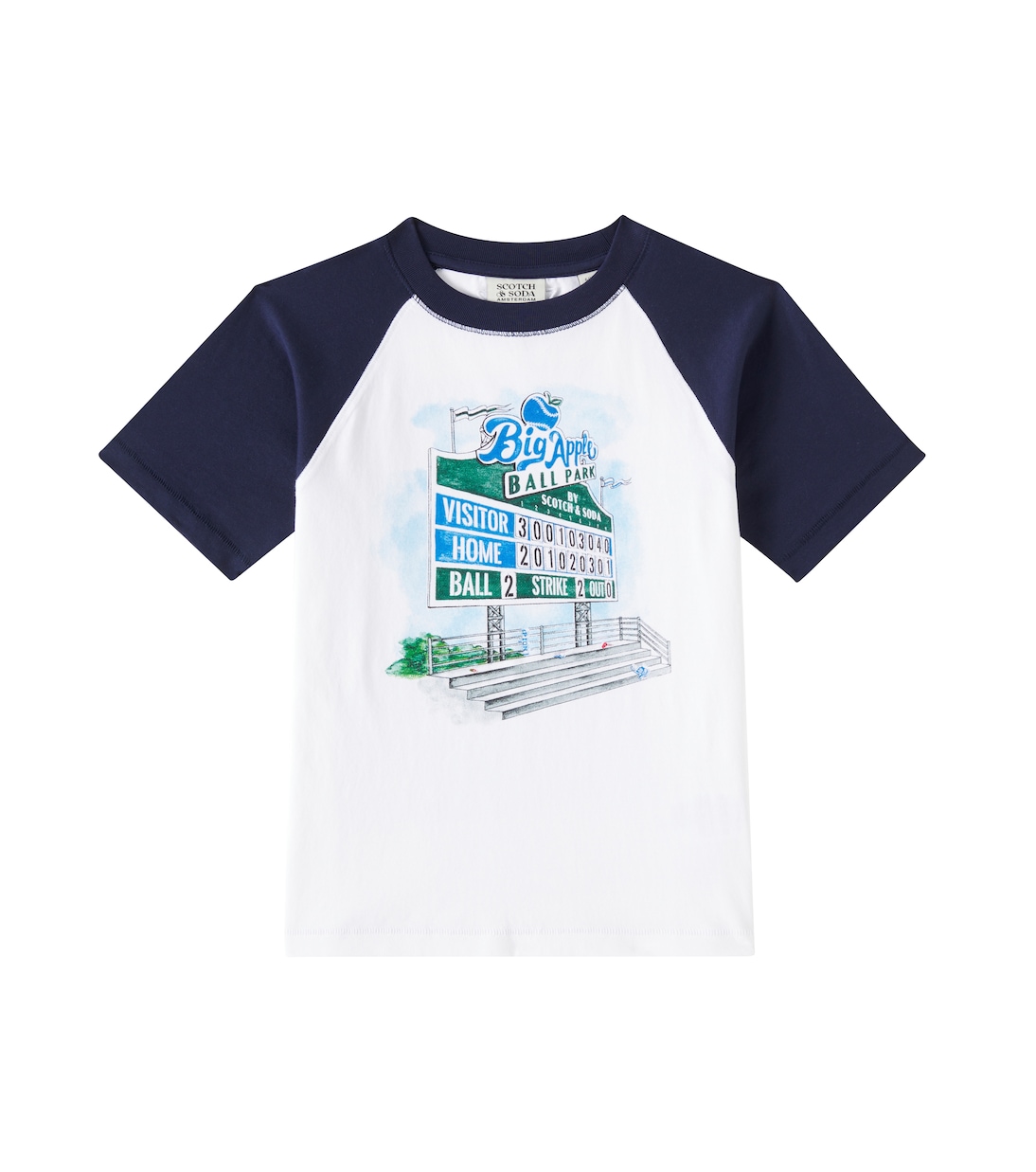 Camiseta en jersey de algodón | Scotch & Soda Kids