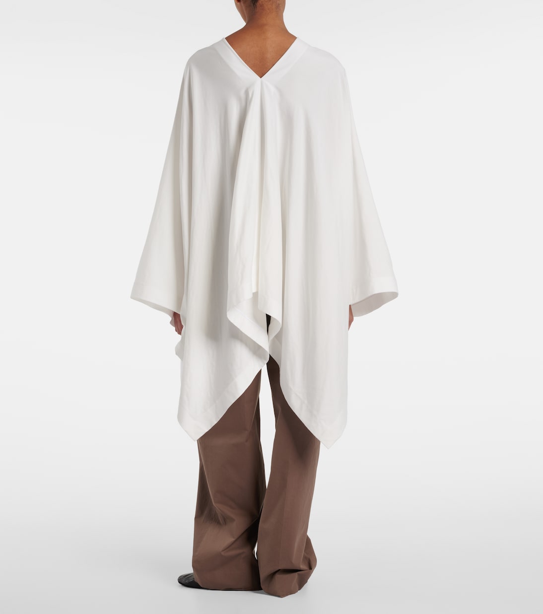 Cedar cotton and silk kaftan | The Row