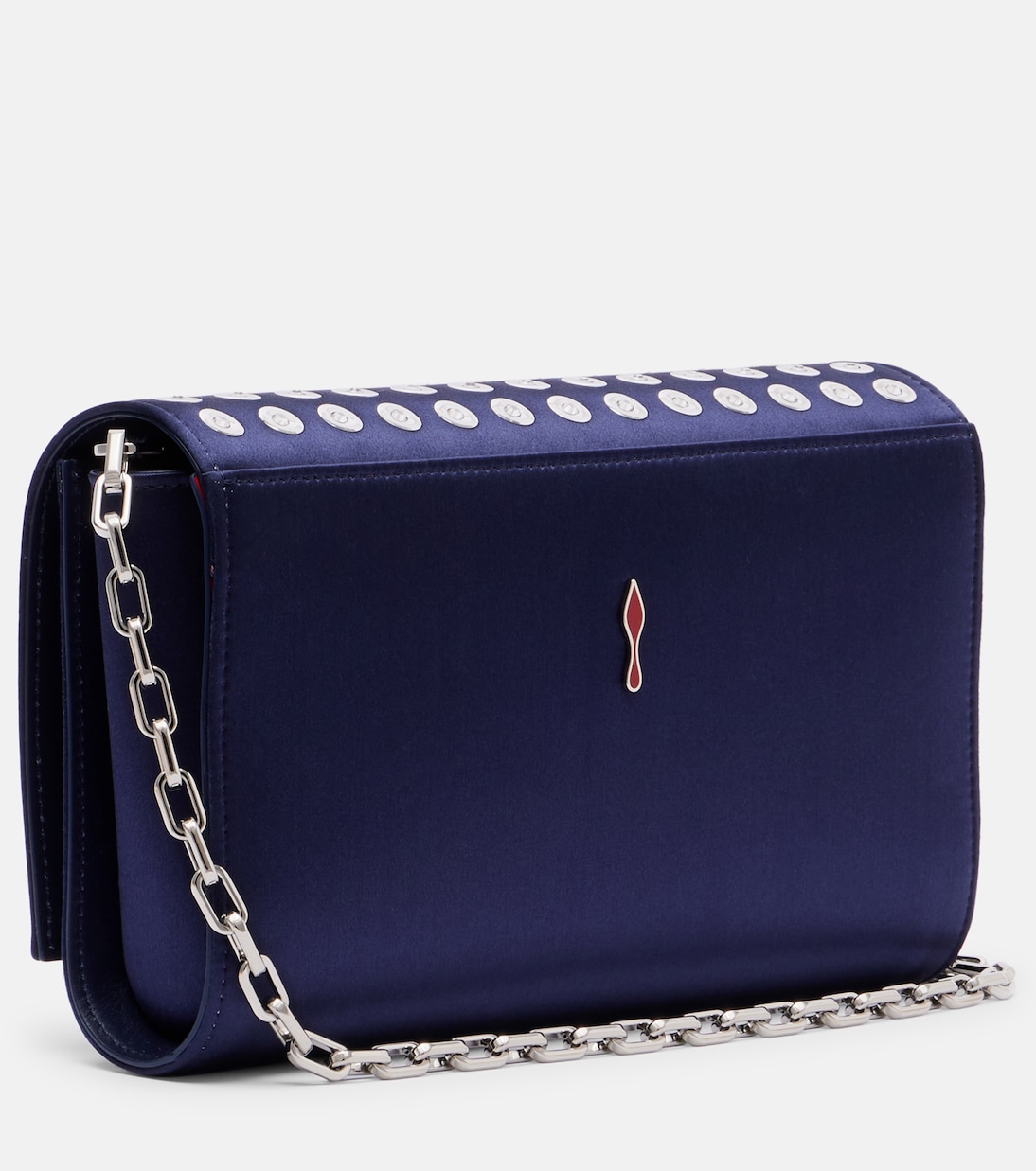 Pochette Paloma Small en crêpe de satin | Christian Louboutin