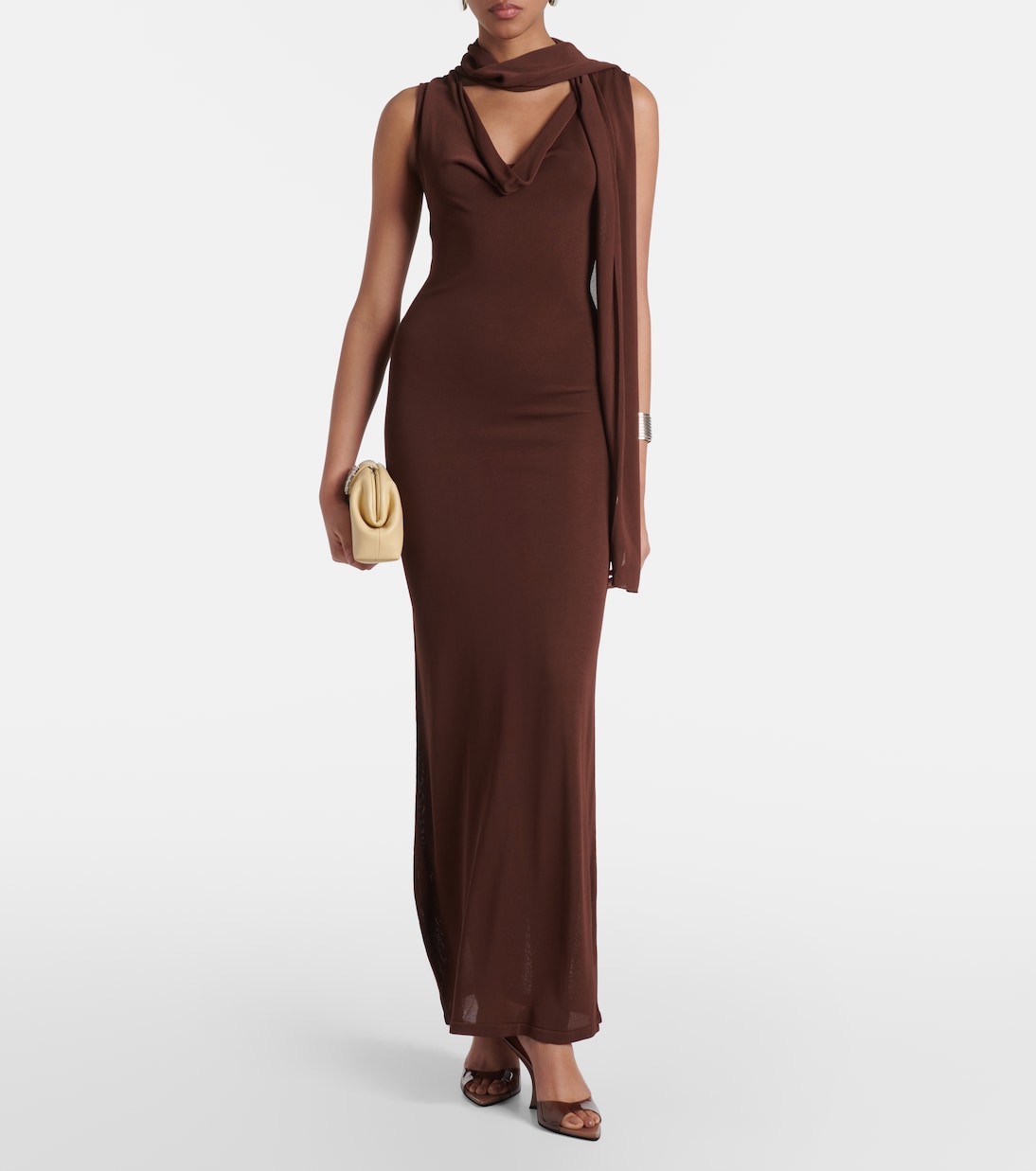 Maxikleid aus Strick | Aya Muse
