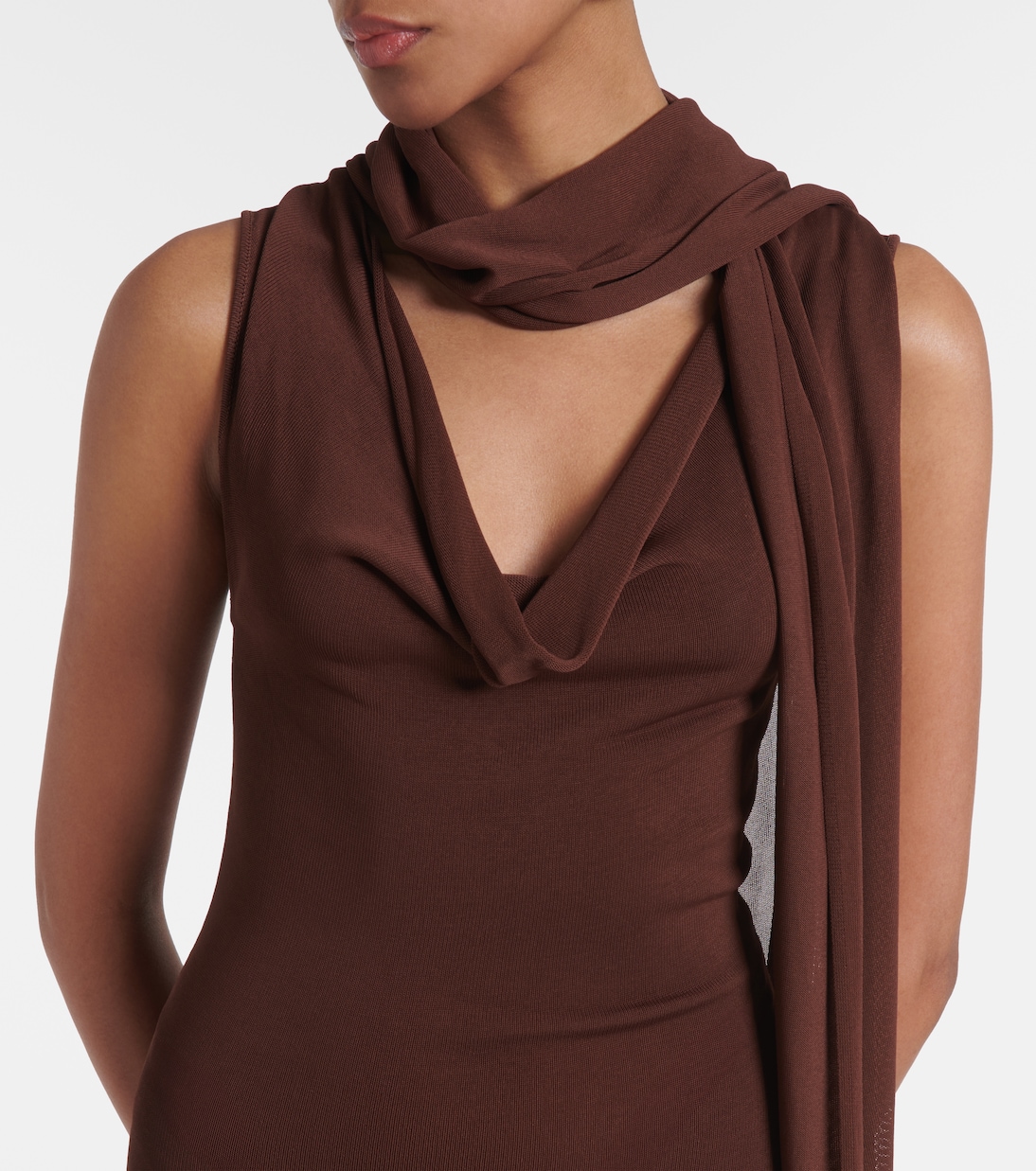 Maxikleid aus Strick | Aya Muse