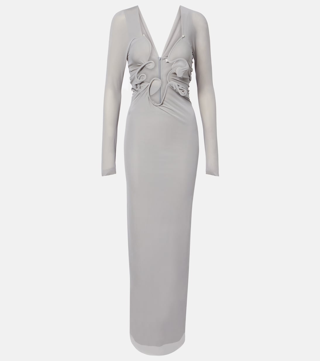 Molded Venus cutout mesh maxi dress | Christopher Esber
