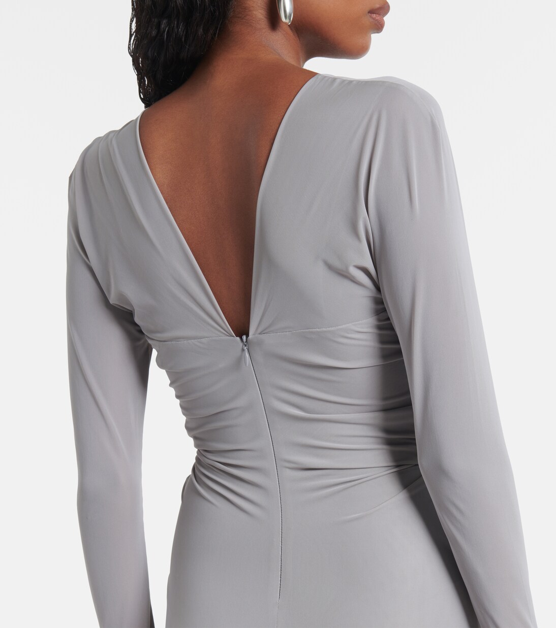 Molded Venus cutout mesh maxi dress | Christopher Esber