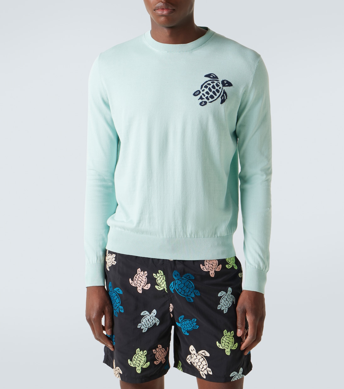 Pullover aus Baumwoll-Jacquard | Vilebrequin