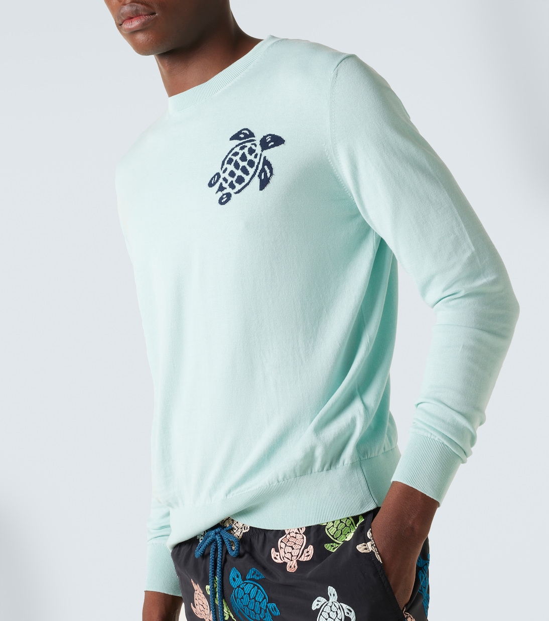 Pullover aus Baumwoll-Jacquard | Vilebrequin